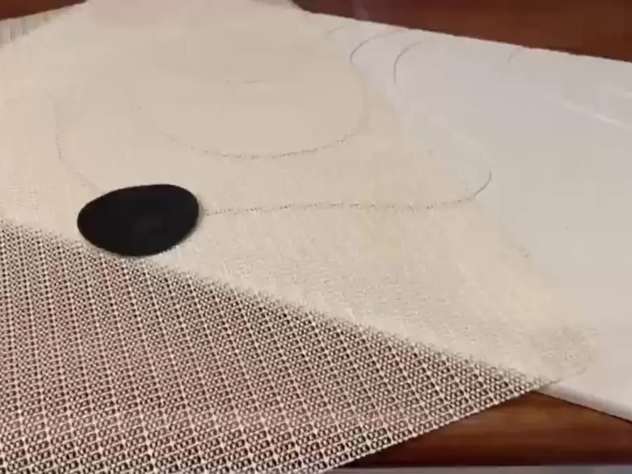 Two Layers of Grip: ZIKIBL stone bath mat