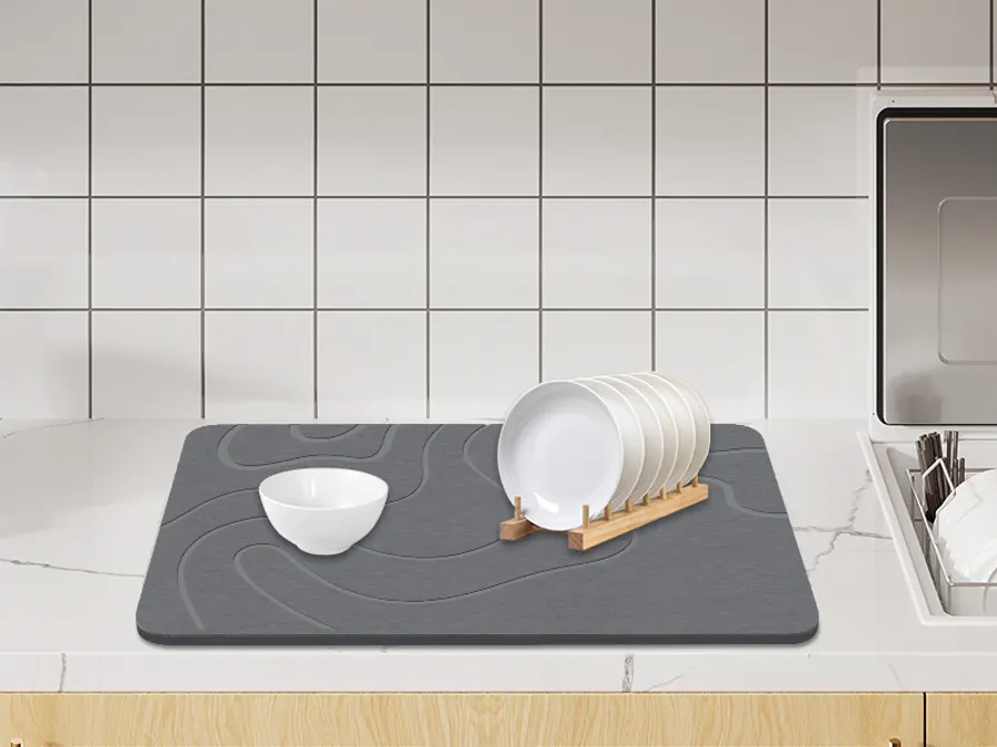 Not Just for the Bathroom: ZIKIBL stone bath mat